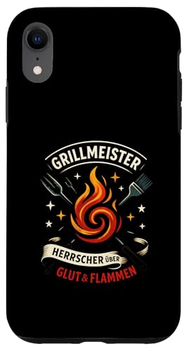Grillmeister - Bratwurst Party Sommer Grillen Hülle für iPhone XR Grillmeister - Bratwurst Party Sommer Grillen Hülle für iPhone XR von Grillabend Grillmeister Lustiger Griller Spruch