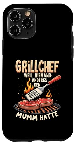 Grillchef Papa Vatertag Mumm Familie Liebe Grillen Männer Hülle für iPhone 11 Pro von Grillchef Papa Vatertag Geschenkidee Familie