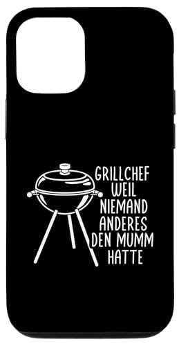 Grillchef Papa Vatertag Mumm Familie Liebe Grillen Männer Hülle für iPhone 12/12 Pro von Grillchef Papa Vatertag Geschenkidee Familie