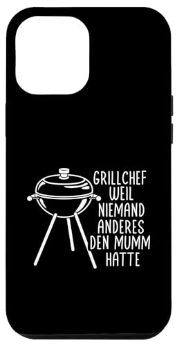 Grillchef Papa Vatertag Mumm Familie Liebe Grillen Männer Hülle für iPhone 12 Pro Max von Grillchef Papa Vatertag Geschenkidee Familie