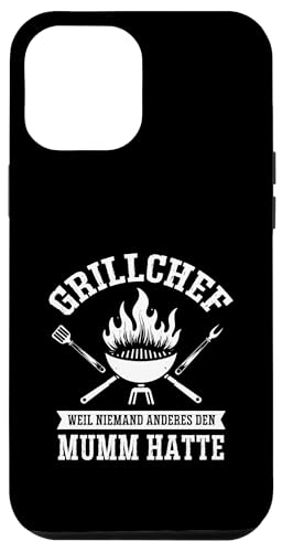 Grillchef Papa Vatertag Mumm Familie Liebe Grillen Männer Hülle für iPhone 12 Pro Max von Grillchef Papa Vatertag Geschenkidee Familie