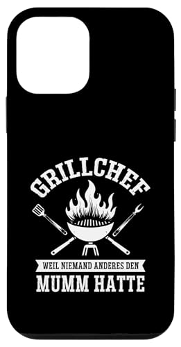 Grillchef Papa Vatertag Mumm Familie Liebe Grillen Männer Hülle für iPhone 12 mini von Grillchef Papa Vatertag Geschenkidee Familie