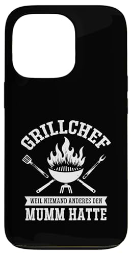 Grillchef Papa Vatertag Mumm Familie Liebe Grillen Männer Hülle für iPhone 13 Pro von Grillchef Papa Vatertag Geschenkidee Familie
