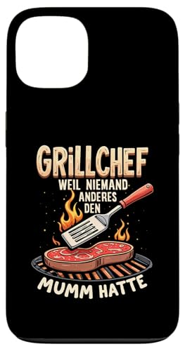 Grillchef Papa Vatertag Mumm Familie Liebe Grillen Männer Hülle für iPhone 13 von Grillchef Papa Vatertag Geschenkidee Familie