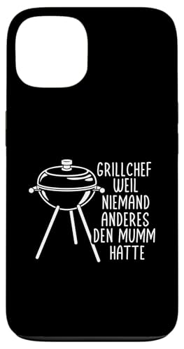 Grillchef Papa Vatertag Mumm Familie Liebe Grillen Männer Hülle für iPhone 13 von Grillchef Papa Vatertag Geschenkidee Familie