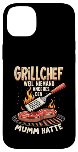 Grillchef Papa Vatertag Mumm Familie Liebe Grillen Männer Hülle für iPhone 14 Plus von Grillchef Papa Vatertag Geschenkidee Familie
