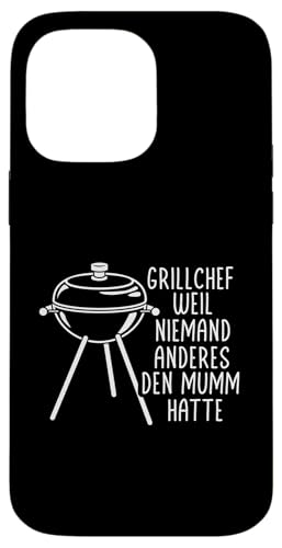Grillchef Papa Vatertag Mumm Familie Liebe Grillen Männer Hülle für iPhone 14 Pro Max von Grillchef Papa Vatertag Geschenkidee Familie