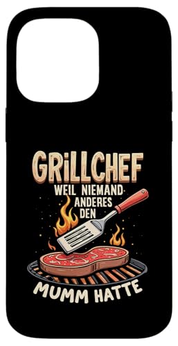 Grillchef Papa Vatertag Mumm Familie Liebe Grillen Männer Hülle für iPhone 14 Pro Max von Grillchef Papa Vatertag Geschenkidee Familie