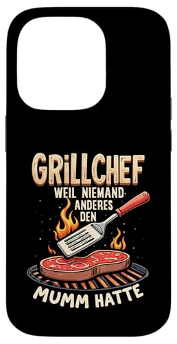 Grillchef Papa Vatertag Mumm Familie Liebe Grillen Männer Hülle für iPhone 14 Pro von Grillchef Papa Vatertag Geschenkidee Familie