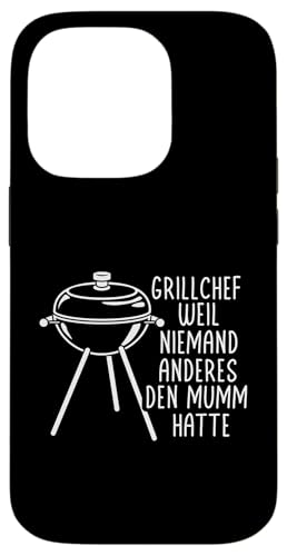 Grillchef Papa Vatertag Mumm Familie Liebe Grillen Männer Hülle für iPhone 14 Pro von Grillchef Papa Vatertag Geschenkidee Familie