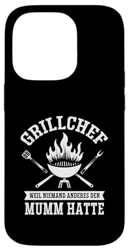 Grillchef Papa Vatertag Mumm Familie Liebe Grillen Männer Hülle für iPhone 14 Pro von Grillchef Papa Vatertag Geschenkidee Familie