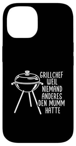 Grillchef Papa Vatertag Mumm Familie Liebe Grillen Männer Hülle für iPhone 14 von Grillchef Papa Vatertag Geschenkidee Familie