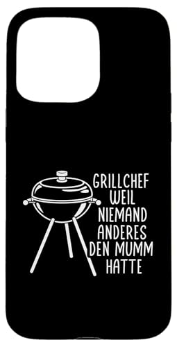 Grillchef Papa Vatertag Mumm Familie Liebe Grillen Männer Hülle für iPhone 15 Pro Max von Grillchef Papa Vatertag Geschenkidee Familie