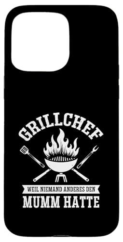 Grillchef Papa Vatertag Mumm Familie Liebe Grillen Männer Hülle für iPhone 15 Pro Max von Grillchef Papa Vatertag Geschenkidee Familie