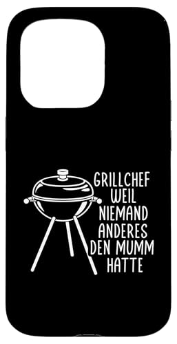 Grillchef Papa Vatertag Mumm Familie Liebe Grillen Männer Hülle für iPhone 15 Pro von Grillchef Papa Vatertag Geschenkidee Familie