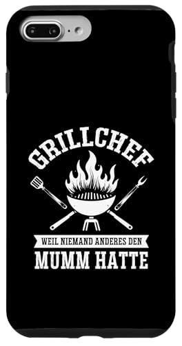 Grillchef Papa Vatertag Mumm Familie Liebe Grillen Männer Hülle für iPhone 7 Plus/8 Plus von Grillchef Papa Vatertag Geschenkidee Familie