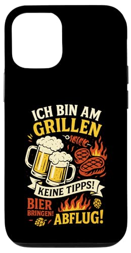 Ich Bin Am Grillen Keine Tipps! - Grillmeister Hülle für iPhone 12/12 Pro Ich Bin Am Grillen Keine Tipps! - Grillmeister Hülle für iPhone 12/12 Pro von Grillen Bbq Sommer Party Bier Brauerei Wurst