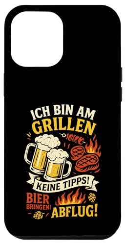 Ich Bin Am Grillen Keine Tipps! - Grillmeister Hülle für iPhone 12 Pro Max Ich Bin Am Grillen Keine Tipps! - Grillmeister Hülle für iPhone 12 Pro Max von Grillen Bbq Sommer Party Bier Brauerei Wurst