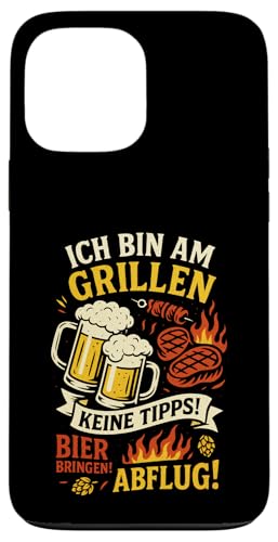 Ich Bin Am Grillen Keine Tipps! - Grillmeister Hülle für iPhone 13 Pro Max Ich Bin Am Grillen Keine Tipps! - Grillmeister Hülle für iPhone 13 Pro Max von Grillen Bbq Sommer Party Bier Brauerei Wurst