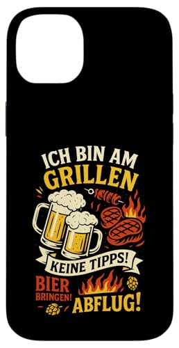 Ich Bin Am Grillen Keine Tipps! - Grillmeister Hülle für iPhone 14 Plus Ich Bin Am Grillen Keine Tipps! - Grillmeister Hülle für iPhone 14 Plus von Grillen Bbq Sommer Party Bier Brauerei Wurst