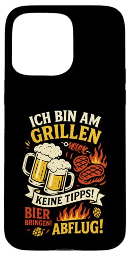 Ich Bin Am Grillen Keine Tipps! - Grillmeister Hülle für iPhone 15 Pro Max Ich Bin Am Grillen Keine Tipps! - Grillmeister Hülle für iPhone 15 Pro Max von Grillen Bbq Sommer Party Bier Brauerei Wurst