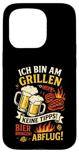 Ich Bin Am Grillen Keine Tipps! - Grillmeister Hülle für iPhone 15 Pro Ich Bin Am Grillen Keine Tipps! - Grillmeister Hülle für iPhone 15 Pro von Grillen Bbq Sommer Party Bier Brauerei Wurst
