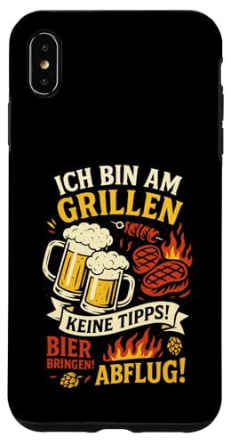 Ich Bin Am Grillen Keine Tipps! - Grillmeister Hülle für iPhone XS Max Ich Bin Am Grillen Keine Tipps! - Grillmeister Hülle für iPhone XS Max von Grillen Bbq Sommer Party Bier Brauerei Wurst