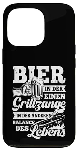 Grillen Bier Grillzange Balance des Lebens Männer Vatertag Hülle für iPhone 13 Pro Grillen Bier Grillzange Balance des Lebens Männer Vatertag Hülle für iPhone 13 Pro von Grillen Bier Balance Grillmeister BBQ Vatertag