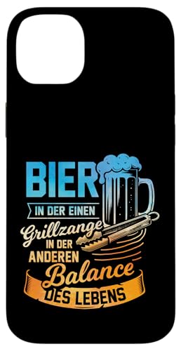 Grillen Bier Grillzange Balance des Lebens Männer Vatertag Hülle für iPhone 14 Plus Grillen Bier Grillzange Balance des Lebens Männer Vatertag Hülle für iPhone 14 Plus von Grillen Bier Balance Grillmeister BBQ Vatertag