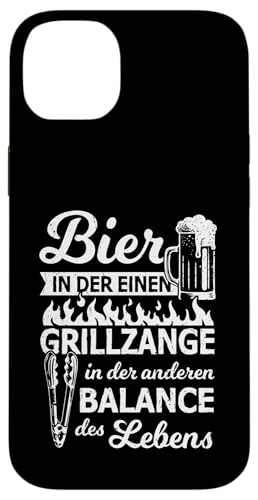 Grillen Bier Grillzange Balance des Lebens Männer Vatertag Hülle für iPhone 14 Plus Grillen Bier Grillzange Balance des Lebens Männer Vatertag Hülle für iPhone 14 Plus von Grillen Bier Balance Grillmeister BBQ Vatertag