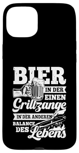 Grillen Bier Grillzange Balance des Lebens Männer Vatertag Hülle für iPhone 15 Plus Grillen Bier Grillzange Balance des Lebens Männer Vatertag Hülle für iPhone 15 Plus von Grillen Bier Balance Grillmeister BBQ Vatertag
