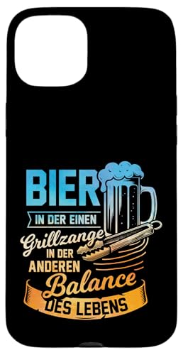 Grillen Bier Grillzange Balance des Lebens Männer Vatertag Hülle für iPhone 15 Plus Grillen Bier Grillzange Balance des Lebens Männer Vatertag Hülle für iPhone 15 Plus von Grillen Bier Balance Grillmeister BBQ Vatertag