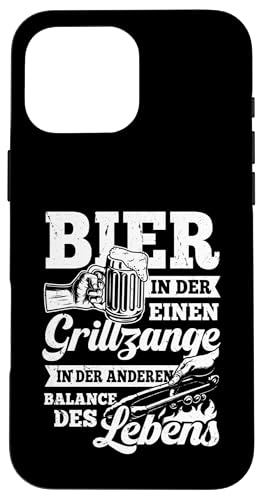 Grillen Bier Grillzange Balance des Lebens Männer Vatertag Hülle für iPhone 16 Pro Max Grillen Bier Grillzange Balance des Lebens Männer Vatertag Hülle für iPhone 16 Pro Max von Grillen Bier Balance Grillmeister BBQ Vatertag