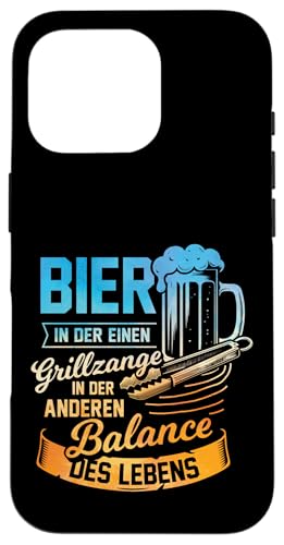 Grillen Bier Grillzange Balance des Lebens Männer Vatertag Hülle für iPhone 16 Pro Grillen Bier Grillzange Balance des Lebens Männer Vatertag Hülle für iPhone 16 Pro von Grillen Bier Balance Grillmeister BBQ Vatertag