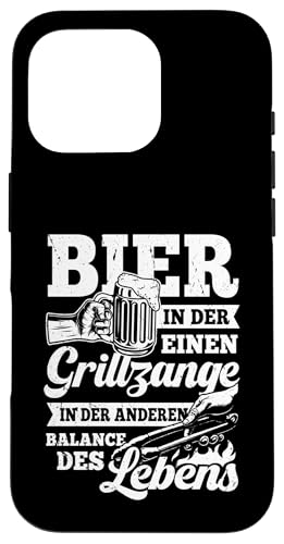 Grillen Bier Grillzange Balance des Lebens Männer Vatertag Hülle für iPhone 16 Pro Grillen Bier Grillzange Balance des Lebens Männer Vatertag Hülle für iPhone 16 Pro von Grillen Bier Balance Grillmeister BBQ Vatertag