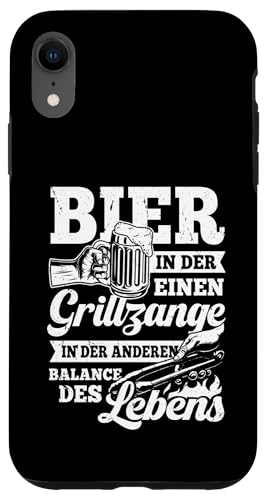 Grillen Bier Grillzange Balance des Lebens Männer Vatertag Hülle für iPhone XR Grillen Bier Grillzange Balance des Lebens Männer Vatertag Hülle für iPhone XR von Grillen Bier Balance Grillmeister BBQ Vatertag