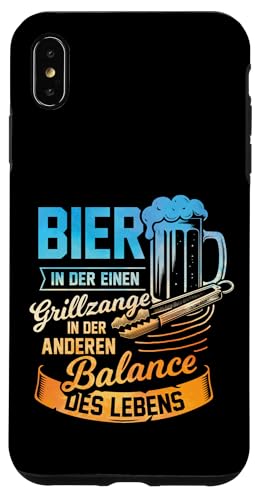 Grillen Bier Grillzange Balance des Lebens Männer Vatertag Hülle für iPhone XS Max Grillen Bier Grillzange Balance des Lebens Männer Vatertag Hülle für iPhone XS Max von Grillen Bier Balance Grillmeister BBQ Vatertag