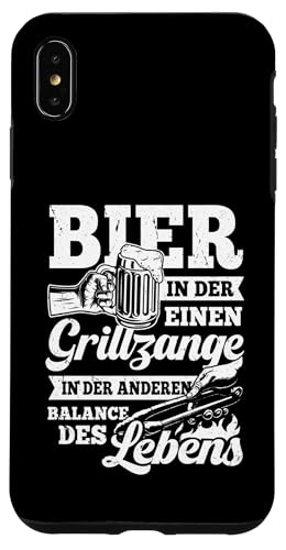 Grillen Bier Grillzange Balance des Lebens Männer Vatertag Hülle für iPhone XS Max Grillen Bier Grillzange Balance des Lebens Männer Vatertag Hülle für iPhone XS Max von Grillen Bier Balance Grillmeister BBQ Vatertag