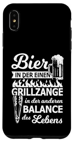 Grillen Bier Grillzange Balance des Lebens Männer Vatertag Hülle für iPhone XS Max Grillen Bier Grillzange Balance des Lebens Männer Vatertag Hülle für iPhone XS Max von Grillen Bier Balance Grillmeister BBQ Vatertag