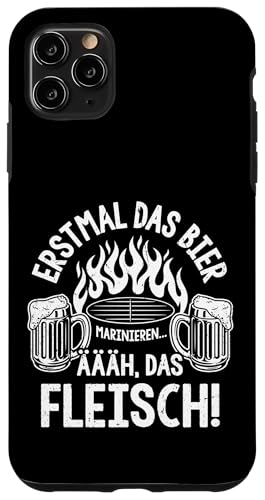 Grillen Bier Fleisch Marinieren Lustig Vatertag Männer Hülle für iPhone 11 Pro Max Grillen Bier Fleisch Marinieren Lustig Vatertag Männer Hülle für iPhone 11 Pro Max von Grillen Bier Fleisch Marinieren Vatertag Geschenk