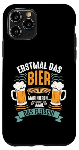 Grillen Bier Fleisch Marinieren Lustig Vatertag Männer Hülle für iPhone 11 Pro Grillen Bier Fleisch Marinieren Lustig Vatertag Männer Hülle für iPhone 11 Pro von Grillen Bier Fleisch Marinieren Vatertag Geschenk