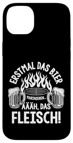 Grillen Bier Fleisch Marinieren Lustig Vatertag Männer Hülle für iPhone 14 Plus Grillen Bier Fleisch Marinieren Lustig Vatertag Männer Hülle für iPhone 14 Plus von Grillen Bier Fleisch Marinieren Vatertag Geschenk
