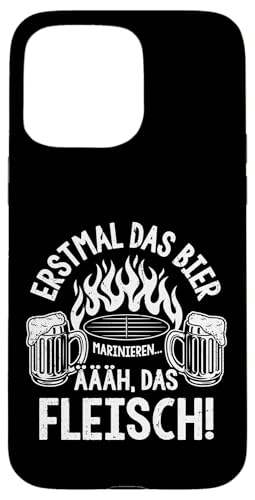 Grillen Bier Fleisch Marinieren Lustig Vatertag Männer Hülle für iPhone 15 Pro Max Grillen Bier Fleisch Marinieren Lustig Vatertag Männer Hülle für iPhone 15 Pro Max von Grillen Bier Fleisch Marinieren Vatertag Geschenk