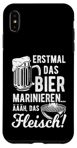 Grillen Bier Fleisch Marinieren Lustig Vatertag Männer Hülle für iPhone XS Max Grillen Bier Fleisch Marinieren Lustig Vatertag Männer Hülle für iPhone XS Max von Grillen Bier Fleisch Marinieren Vatertag Geschenk