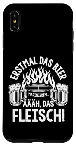 Grillen Bier Fleisch Marinieren Lustig Vatertag Männer Hülle für iPhone XS Max Grillen Bier Fleisch Marinieren Lustig Vatertag Männer Hülle für iPhone XS Max von Grillen Bier Fleisch Marinieren Vatertag Geschenk