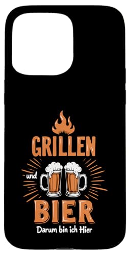 Grillen Bier Vatertag Lustig Saufen Spruch BBQ Papa Männer Hülle für iPhone 15 Pro Max Grillen Bier Vatertag Lustig Saufen Spruch BBQ Papa Männer Hülle für iPhone 15 Pro Max von Grillen Bier Lustig Vatertag Männer Geschenkidee