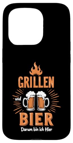 Grillen Bier Vatertag Lustig Saufen Spruch BBQ Papa Männer Hülle für iPhone 15 Pro Grillen Bier Vatertag Lustig Saufen Spruch BBQ Papa Männer Hülle für iPhone 15 Pro von Grillen Bier Lustig Vatertag Männer Geschenkidee