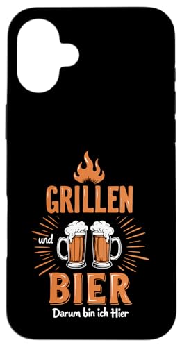 Grillen Bier Vatertag Lustig Saufen Spruch BBQ Papa Männer Hülle für iPhone 16 Plus Grillen Bier Vatertag Lustig Saufen Spruch BBQ Papa Männer Hülle für iPhone 16 Plus von Grillen Bier Lustig Vatertag Männer Geschenkidee