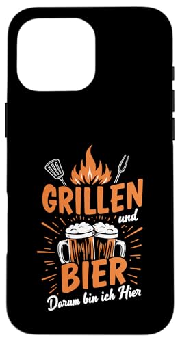 Grillen Bier Vatertag Lustig Saufen Spruch BBQ Papa Männer Hülle für iPhone 16 Pro Max Grillen Bier Vatertag Lustig Saufen Spruch BBQ Papa Männer Hülle für iPhone 16 Pro Max von Grillen Bier Lustig Vatertag Männer Geschenkidee