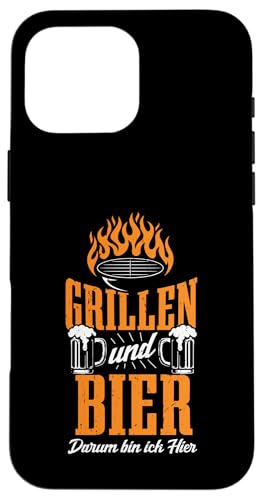 Grillen Bier Vatertag Lustig Saufen Spruch BBQ Papa Männer Hülle für iPhone 16 Pro Max Grillen Bier Vatertag Lustig Saufen Spruch BBQ Papa Männer Hülle für iPhone 16 Pro Max von Grillen Bier Lustig Vatertag Männer Geschenkidee